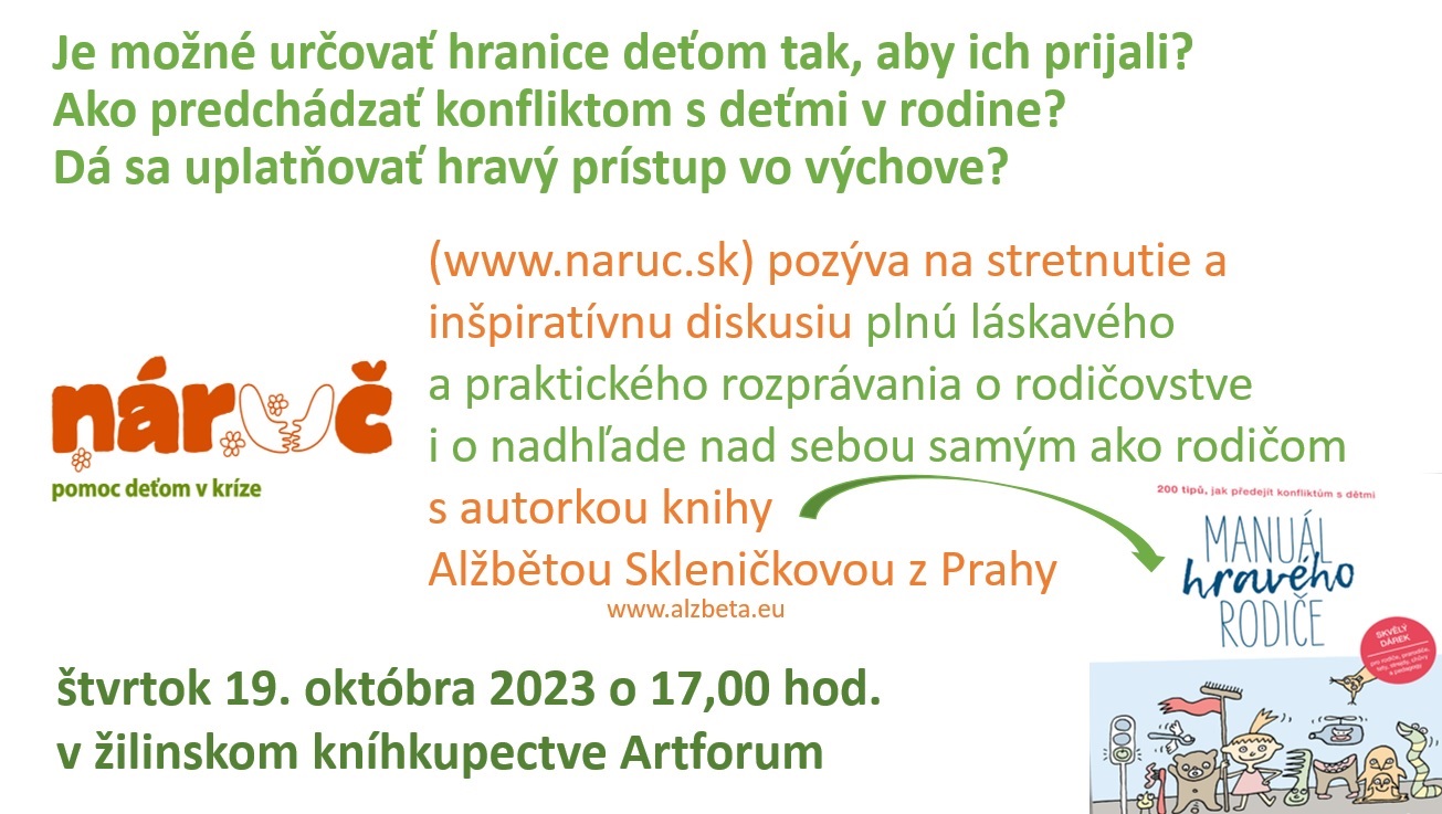 V Náruči pomáhame deťom, ktoré dome nenachádzali bezpečie, lásku a podporu. Ak je to možné, pomáhame nielen deťom samotným, ale aj ich rodičom. Pomáhame im preto, aby sa stali takými rodičmi, ktorý svojím deťom […]