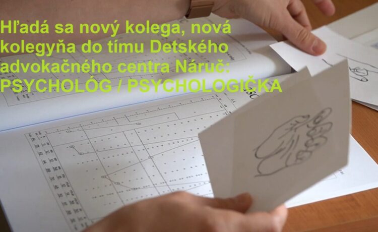 Hľadáme PSYCHOLÓGA